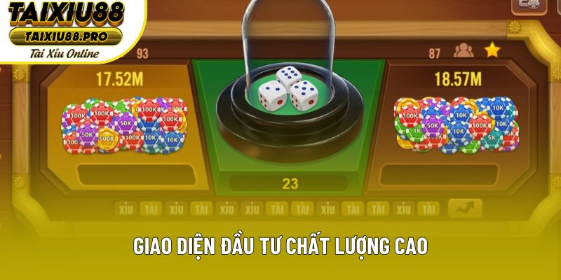 Giao diện đầu tư chất lượng cao