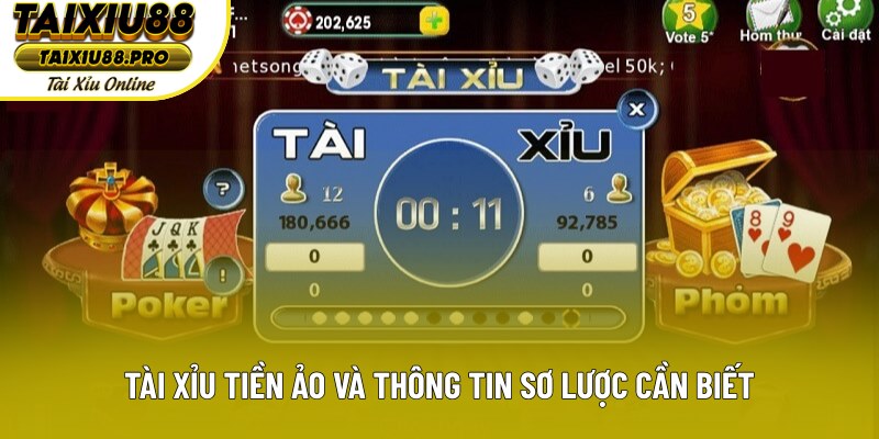 Tài Xỉu tiền ảo và thông tin sơ lược cần biết Tài Xỉu tiền ảo và thông tin sơ lược cần biết