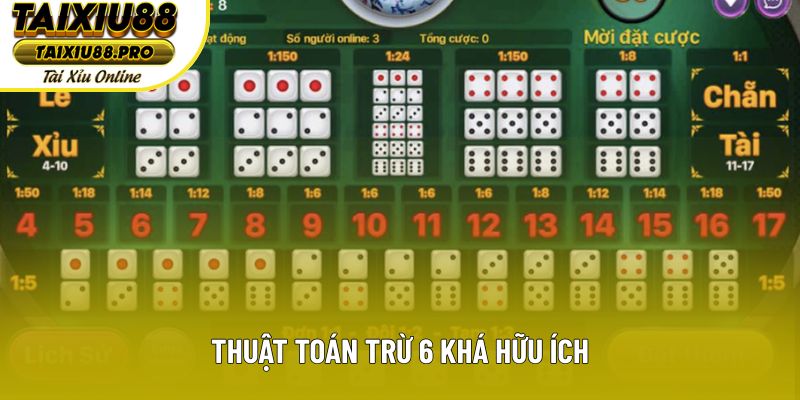 Thuật toán trừ 6 khá hữu ích Thuật toán trừ 6 khá hữu ích
